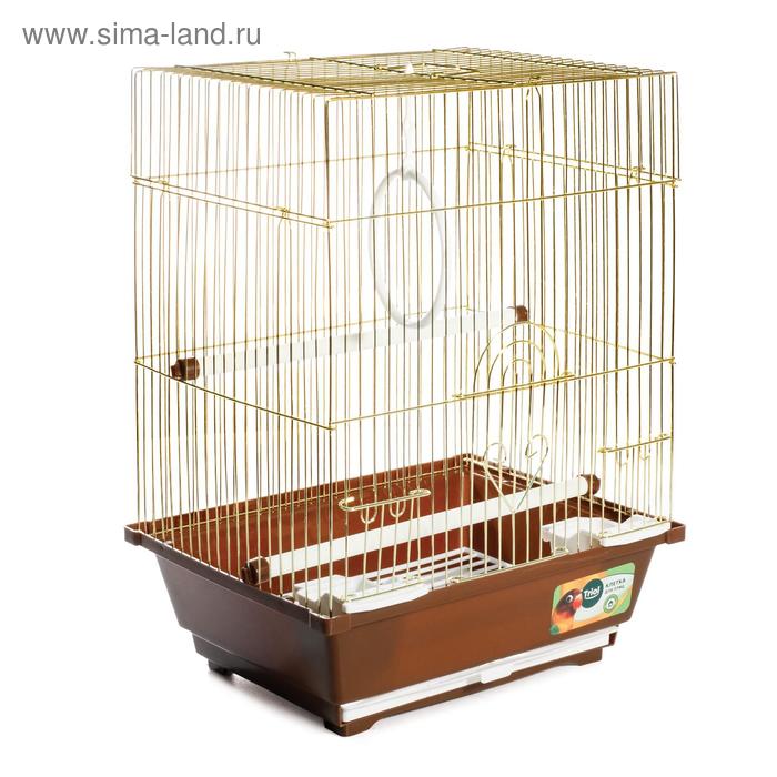 

Клетка Triol для птиц, 30 х 23 х 39 см, золото