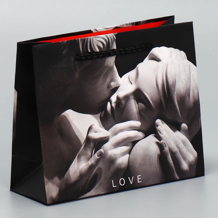 Пакет подарочный ламинированный горизонтальный, упаковка, «Love», S 15 х 12 х 5.5 см пакет ламинированный горизонтальный beautiful s 12 х 15 х 5 5 см