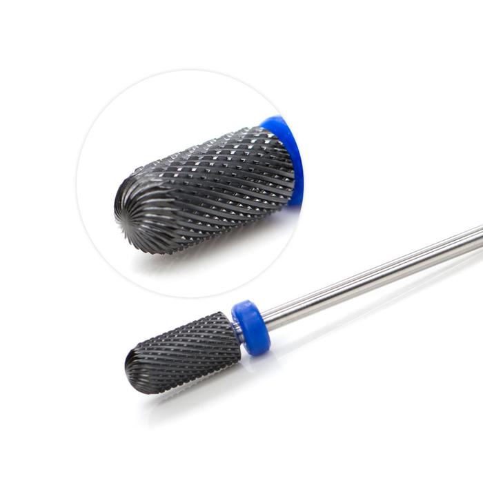 Фреза керамическая черная средняя твердость цилиндр малый с округлым верхом 6x127 мм 700₽