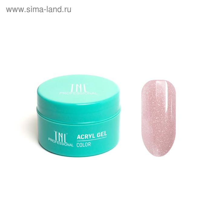 Акриловая система  Сима-Ленд Acryl Gel TNL Illusion, №11 камуфлирующий пыльно-розовый с шиммером, 18 мл