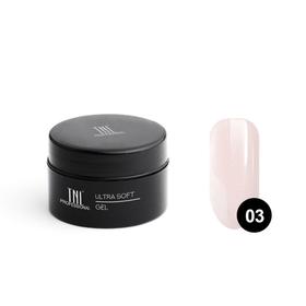 

Гель TNL Ultra soft, №03 камуфлирующий нежно-розовый с шиммером, 18 мл