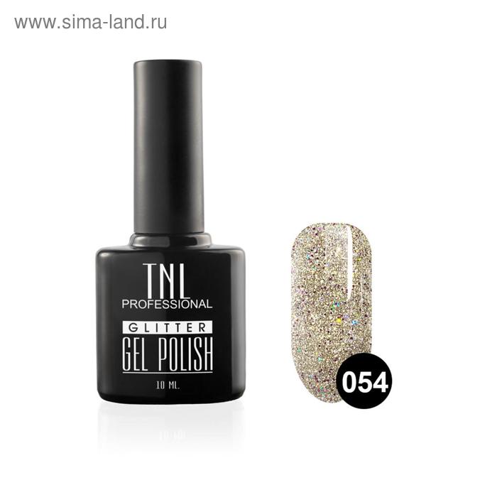 

Гель-лак TNL Glitter, №54 Серебряный с фиолетовыми блёстками, 10 мл