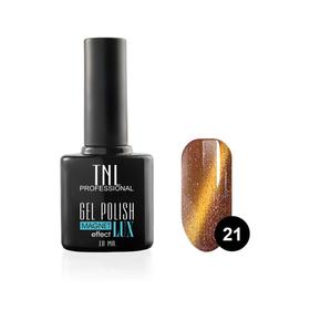 

Гель-лак TNL Magnet lux, №21 кирпично-коричневый с блестками, 10 мл