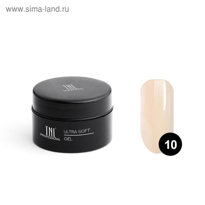 Гель TNL Ultra soft, №10 камуфлирующий светло-персиковый, 18 мл