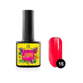 

Гель-лак TNL Summer Jam, №15 неоновый тёмно-коралловый, 10 мл