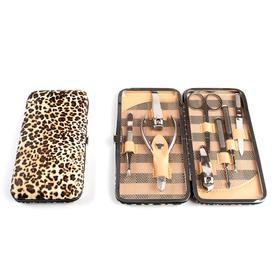 

Набор инструментов для маникюра средний «Леопард», 8 шт.