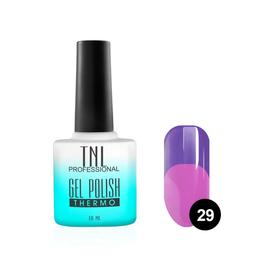 

Гель-лак TNL Тhermo, №29 фиолетовый/ярко-розовый, 10 мл