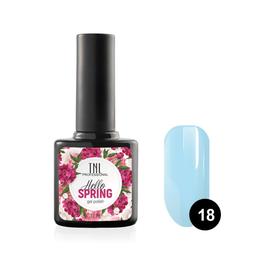 

Гель-лак TNL Hello Spring, №18 небесно-голубой, 10 мл