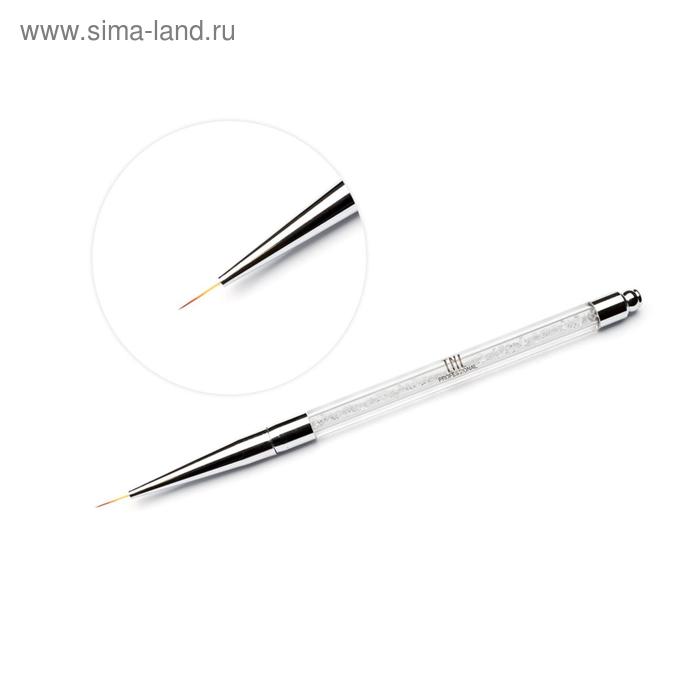 

Кисть для рисования TNL 00, с серебряными кристаллами