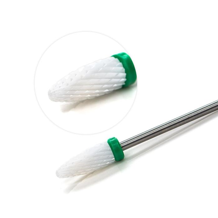 Фреза керамическая белая твердая пламя 6х146 мм 700₽