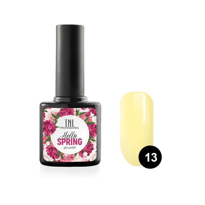 

Гель-лак TNL Hello Spring, №13 нежно-жёлтый, 10 мл