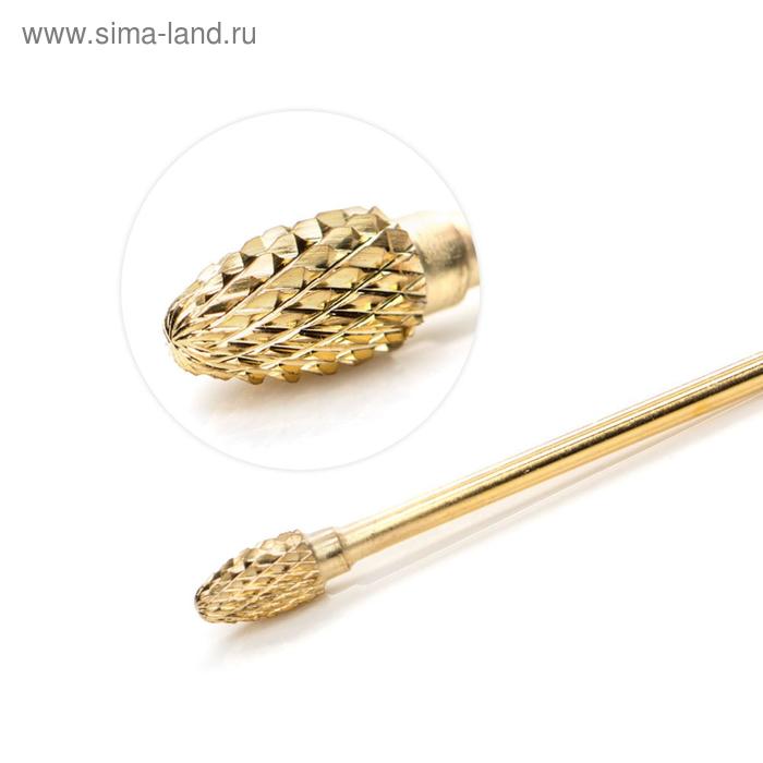 

Фреза твердосплавная, пуля, средняя насечка, D=4мм