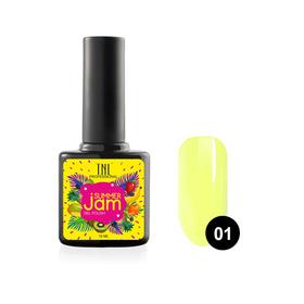

Гель-лак TNL Summer Jam, №01 светло-жёлтый, 10 мл
