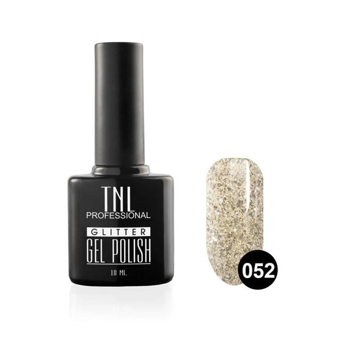 

Гель-лак TNL Glitter, №52 Агатовый серый, 10 мл