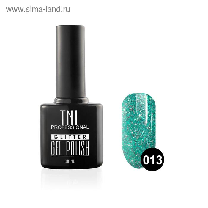 

Гель-лак TNL Glitter, №13 Бирюзовый, 10 мл