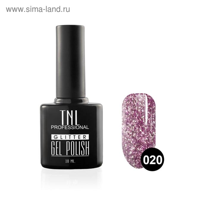

Гель-лак TNL Glitter, №20 Сиреневый, 10 мл