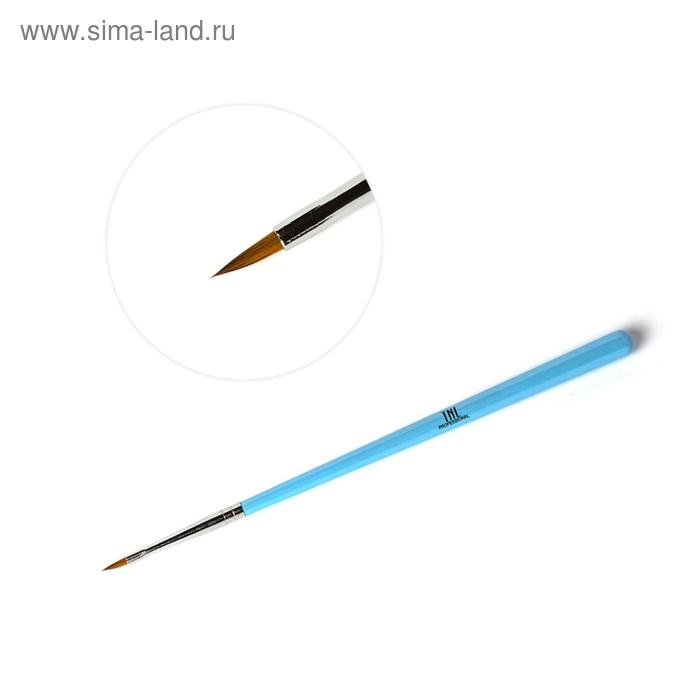 

Кисть для рисования TNL тонкая голубая