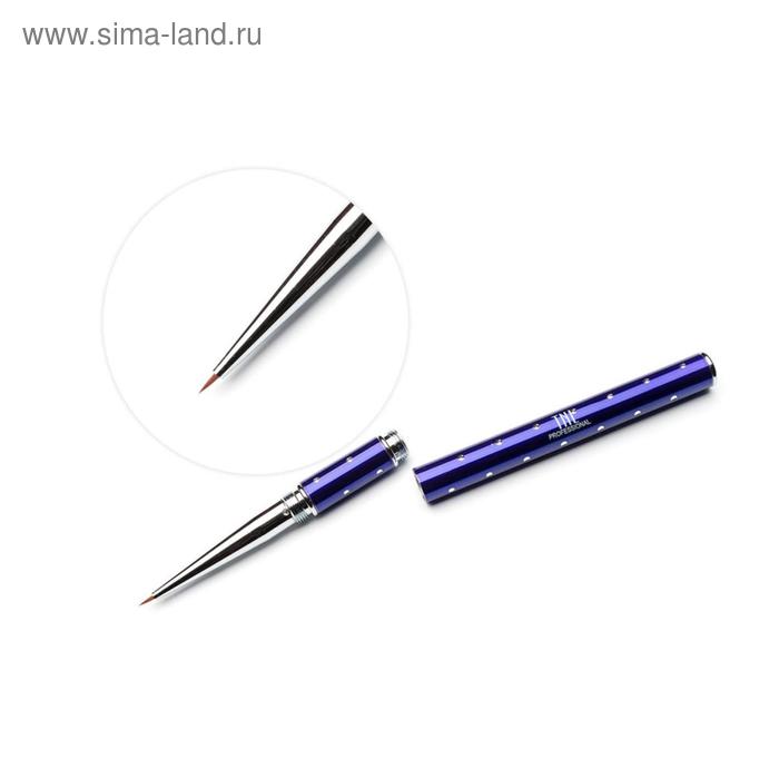 Инструменты для дизайна Кисть для гель-краски TNL фиолетовая