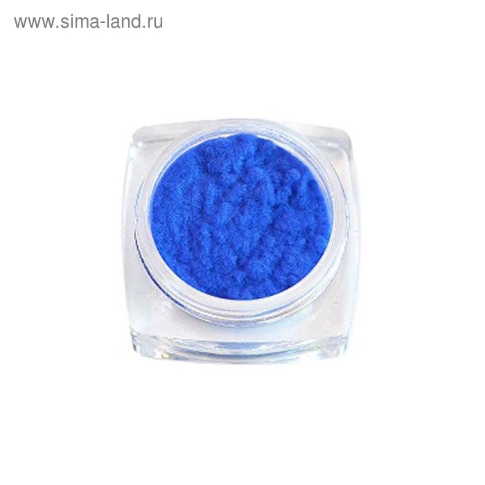 Флок №10 лазурно-синий жидкая пластика артефакт лазурно синий