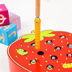 

Игрушка развивающая рыбалка"Клубника"7х15,5х17см, в пакете