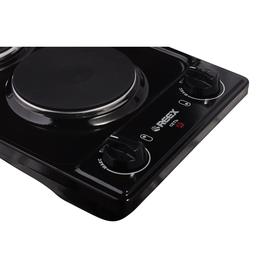 

Плитка электрическая REEX CTE- 32 Bk, 2200 Вт, 2 конфорки, чёрная