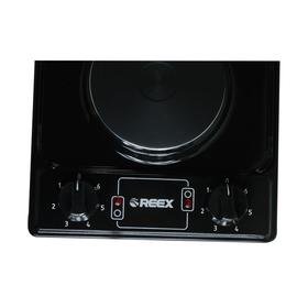 

Плитка электрическая REEX CTE- 32d Bk, 2200 Вт, 2 конфорки, чёрная