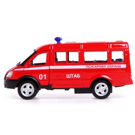 

Автобус металлический «Спецслужбы», 1:50, инерция, МИКС