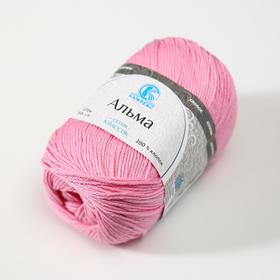 

Пряжа "Альма" 100% хлопок 170м/50гр (056 розовый)
