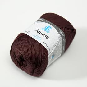 

Пряжа "Альма" 100% хлопок 170м/50гр (063 шоколад)