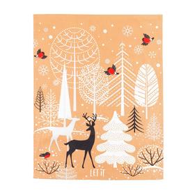 

Полотенце "Этель" Let it snow 46х60 см, 100% хл, саржа 190 гр/м2