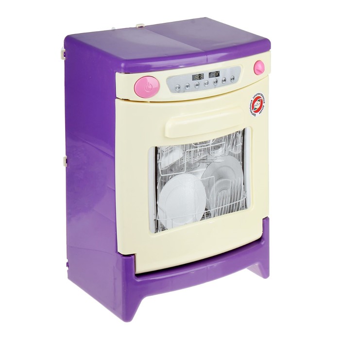 Посудомоечная машина с набором посуды, цвета МИКС