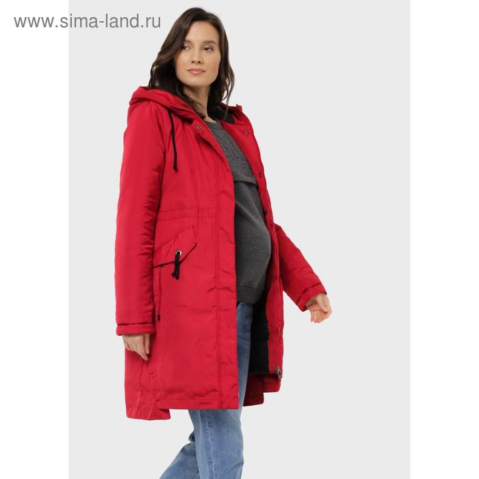 фото Куртка зимняя 3 в 1 для беременных «мехико», размер 48, цвет красный i love mum