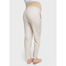 

Брюки для беременных с прозрачной вставкой на живот «Джорджи», размер 48, цвет коричневый