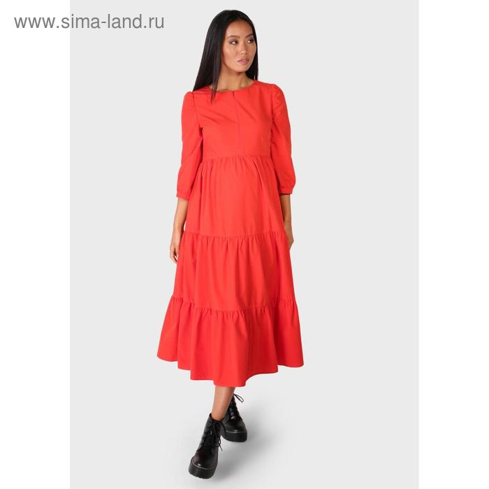 фото Платье «доминика», размер 42, цвет красный i love mum