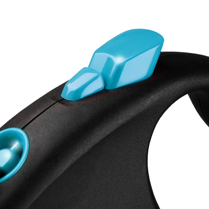 

Рулетка Flexi Black Design L (до 50 кг) 5 м лента, черный/синий
