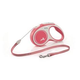 

Рулетка Flexi NEW LINE Comfort S (до 12 кг) трос, 5 м серый/красный