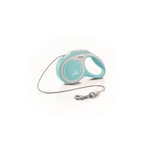 

Рулетка Flexi NEW LINE Comfort XS (до 8 кг) трос, 3 м серый/голубой