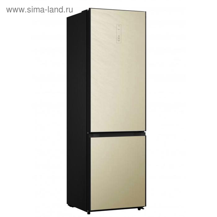 Холодильник Midea MRB519SFNGBE1, двухкамерный, класс А++, 325 л, Full No frost, золотистый
