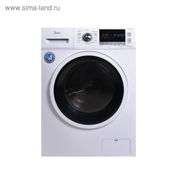 Стиральная машина Midea MWM6123 CROWN SLIM, класс А+++, 1200 об/мин, 6 кг, белая