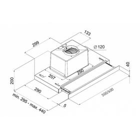 

Вытяжка Maunfeld Ouse 50 WHITE GLASS, встраиваемая, 750 м3/ч, 3 скорости, 50 см, белая