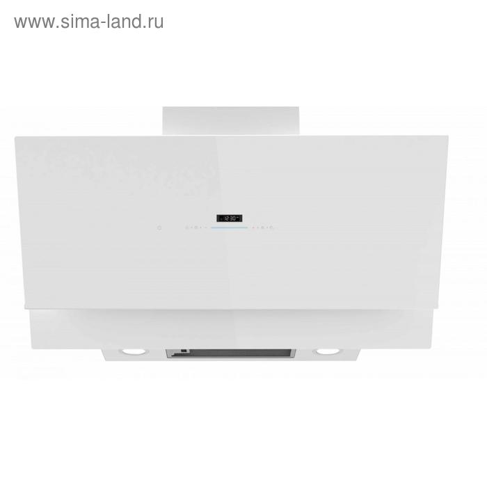 Вытяжка Midea MH90AN995GW, наклонная, 1150 м3/ч, 4 скорости, 90 см, белая