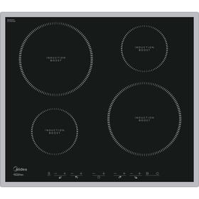 

Варочная поверхность Midea MIH64516X, индукционная, 4 конфорки, сенсор, чёрная