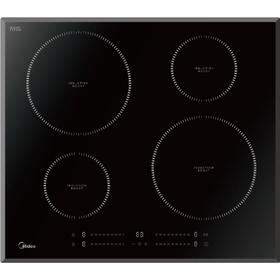 

Варочная поверхность Midea MIH65742F, электрическая, 4 конфорки, сенсор, чёрная