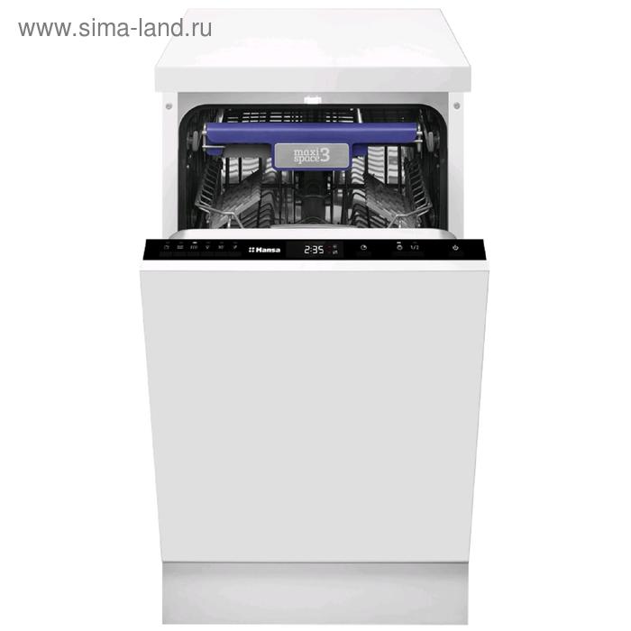 Посудомоечная машина Hansa ZIM406EH, встраиваемая, класс А++, 10 комплектов, 6 режимов