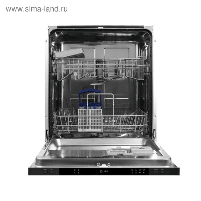 Посудомоечная машина Lex PM 6052, встраиваемая, класс А++, 12 комплектов, 5 режимов