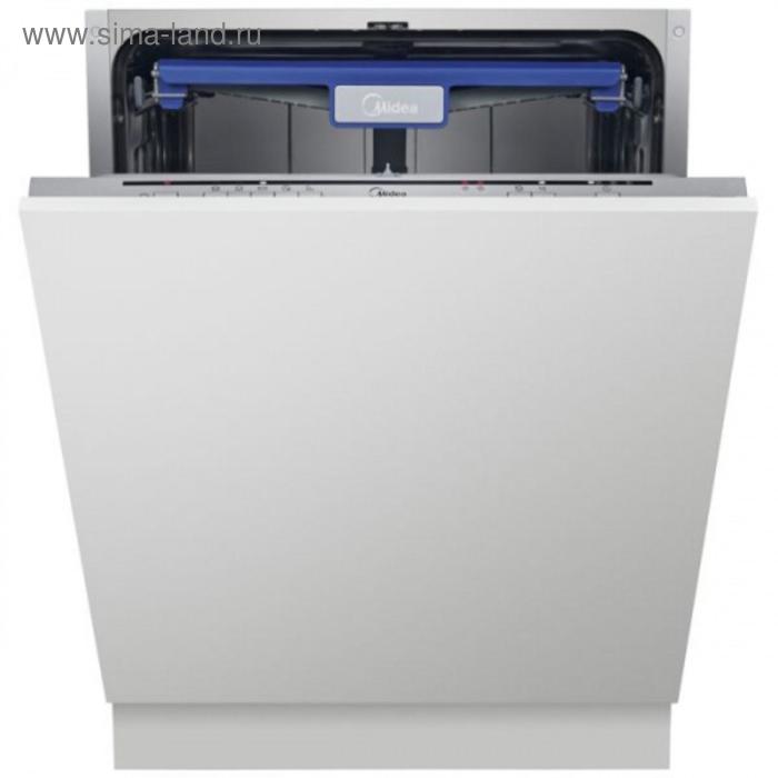 Посудомоечная машина Midea MID60S110, встраиваемая, класс А, 14 комплектов, 5 режимов