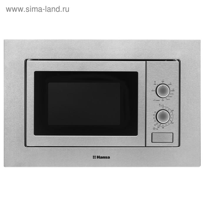 фото Встраиваемая микроволновая печь hansa amm20bmxh, 800 вт, 20 л, 5 режимов, гриль