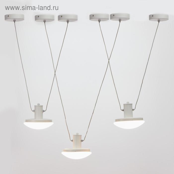 

Светильник 74627/1 LED 54Вт 3000-6000К диммер белый 105х18х50 см