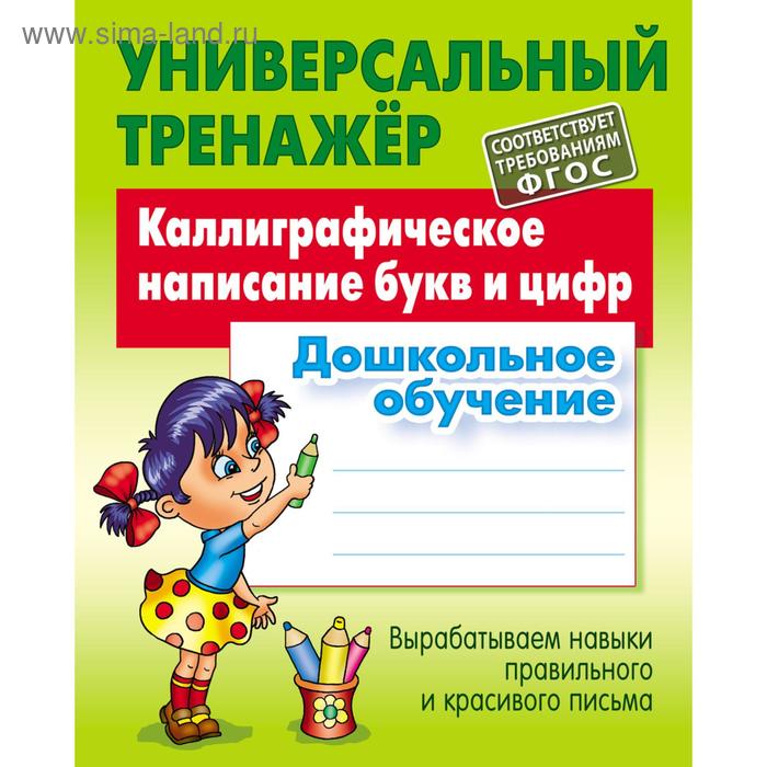 Каллиграфическое написание букв и цифр Петренко СВ 207₽