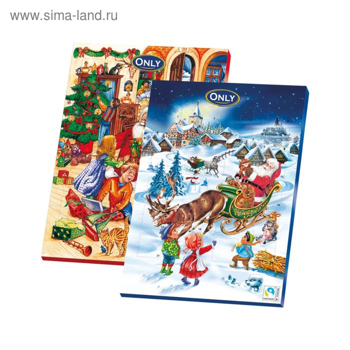 

Адвент-календарь «‎Рождественский календарь», фигурный, 75 г